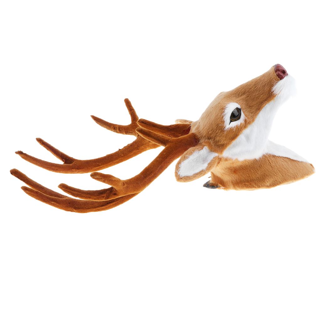 stuffed deer head toy