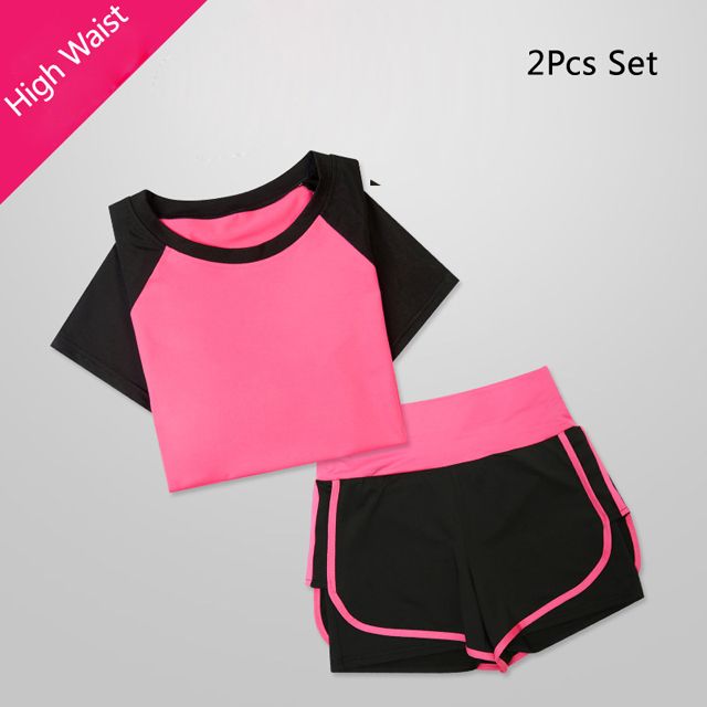 2 pcs set rosa vermelho