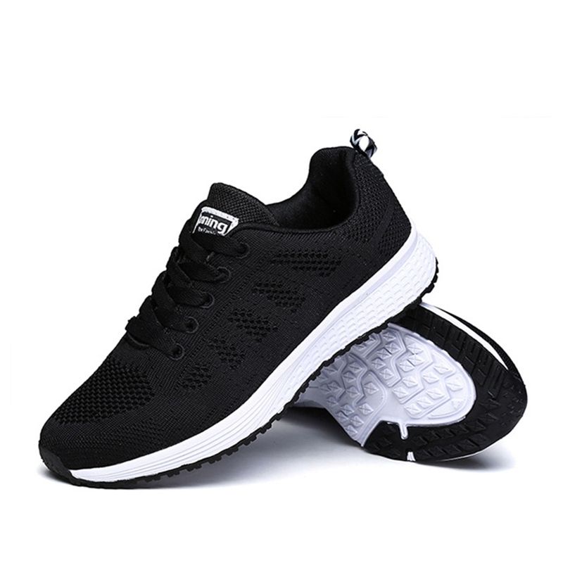 2019 Outdoor Fitness Sneakers Running Shoes Woman Spring Sport Shoes Girl Summer Breathable Mesh Trainers For Women Zapatos Mujer 165675 From