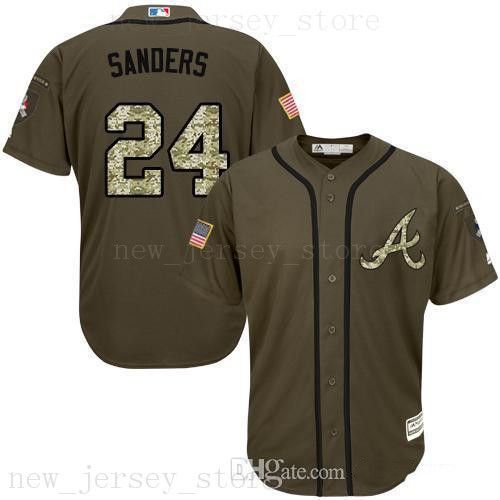 sanders braves jersey