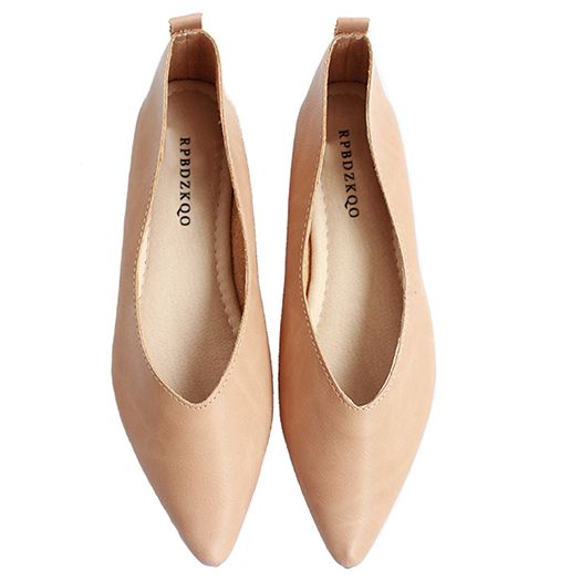 rubber sole ballet flats