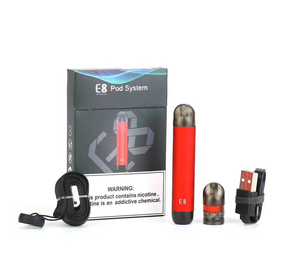 Original E8 Pod Kit 350mah Built In Battery 1 2ml Refillable