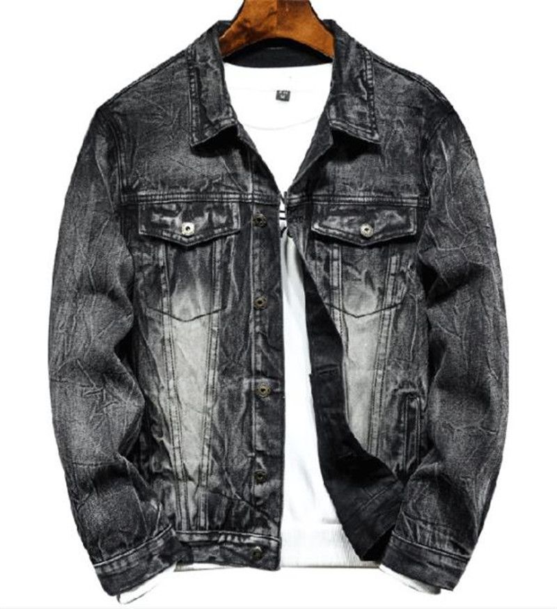mens designer jean jacket