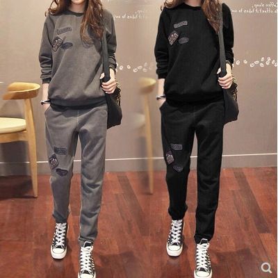 2020 Womens Designer Tracksuits Korean Fashion Casual Sweater Suit
