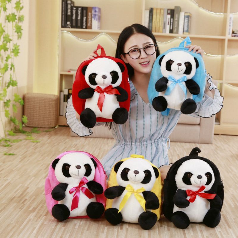 kupit optom versiya milyj plyushevyj ryukzak panda detskaya sumka panda igrushka sumka muzhskaya sumka detskij ryukzak otjooyoo08 v kategorii plyushevye