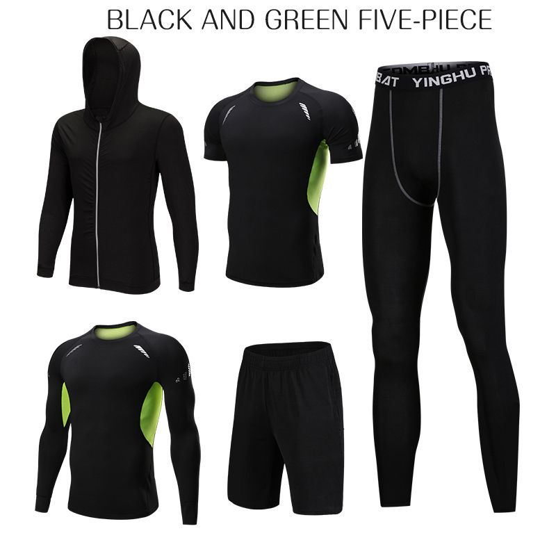 4 czarne i zielone