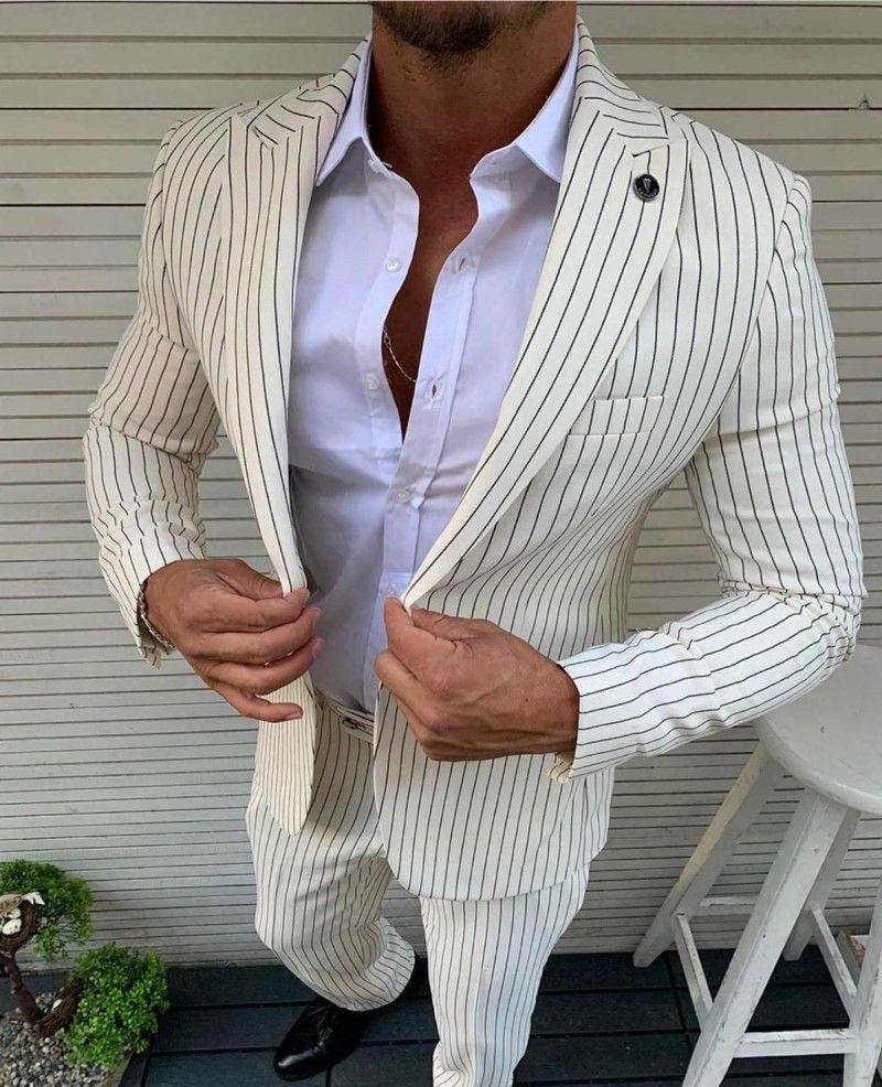 Custom Made Men Suits Shiny Gold Groom Tuxedos Shawl Satin Lapel