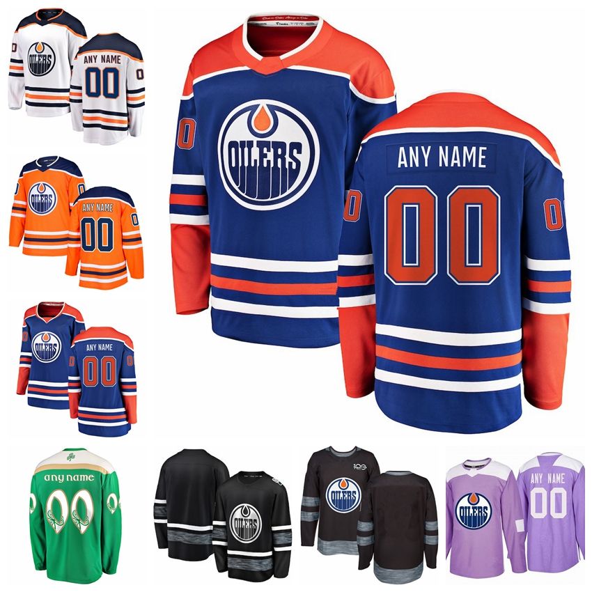 edmonton oilers custom jersey