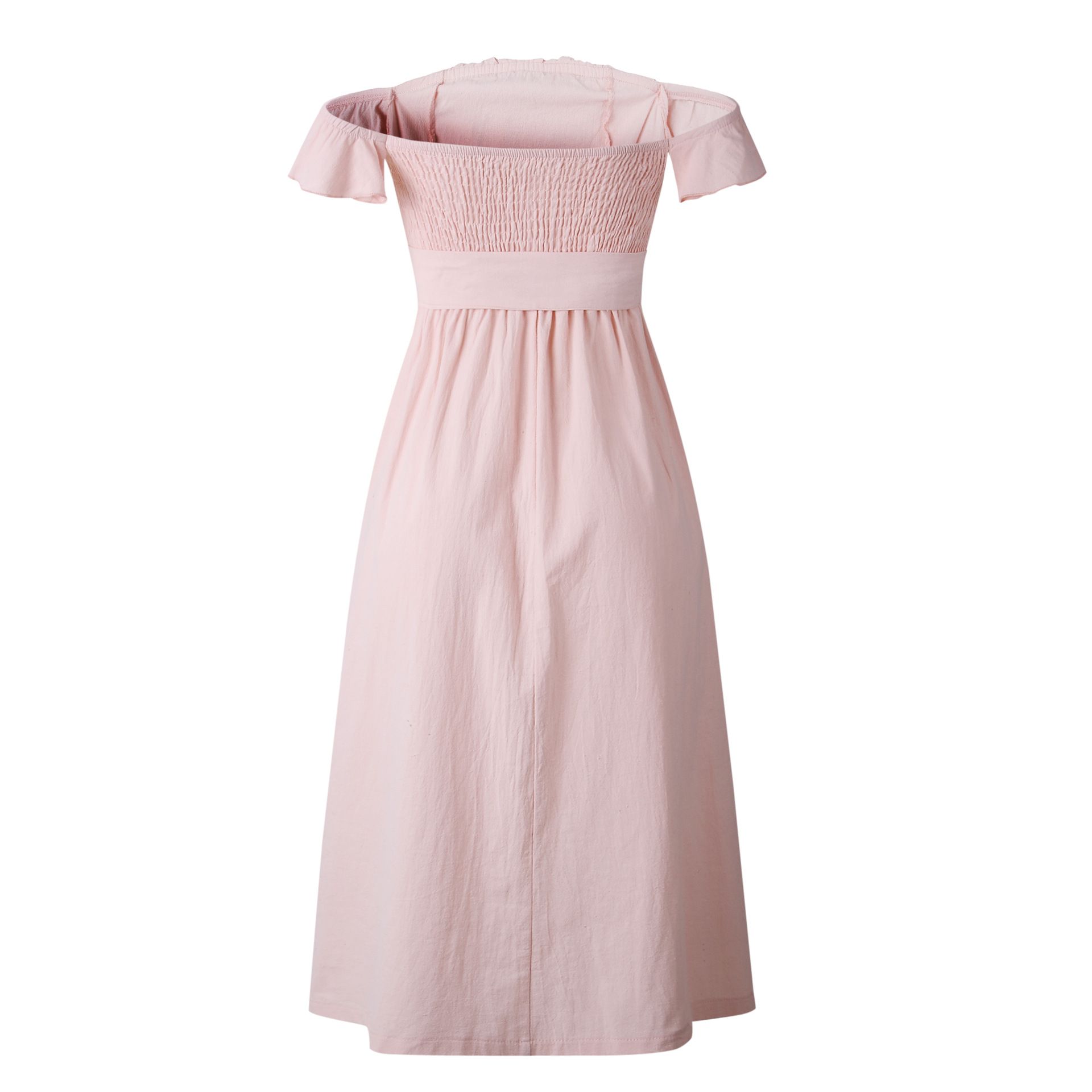 off shoulder beach dress