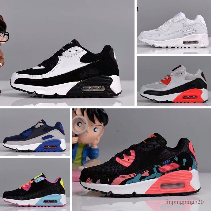 Compra Nike Air Max 90 2020 Boy Niña Para Niños Zapatos De Niños Jóvenes  Que Andan Calzado Deportivo Pirata Clásico Negro 90 Zapatillas EUR 28 35  Barato | Entrega Rápida Y Calidad | Es.Dhgate