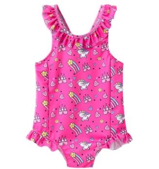 # 3 Costume da bagno bambina con sirena