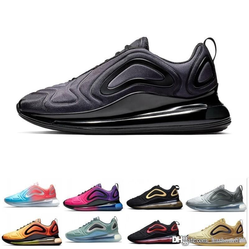 Acquista Nike Air Max 720 2019 NewShoes Piumino Pieno Uomo Donna Neon Triple Nero Grigio Carbonio Tramonto Argento Metallizzato Chaussures Scarpe Casual EUR Taglia 36 45 A 31,14 € Dal Humour688 | DHgate.Com