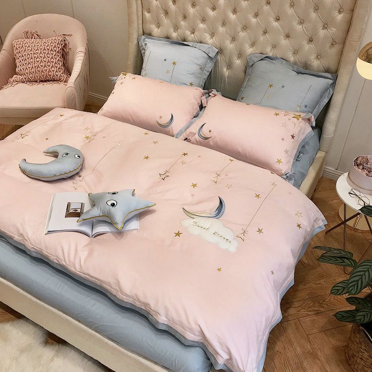 girls star bedding