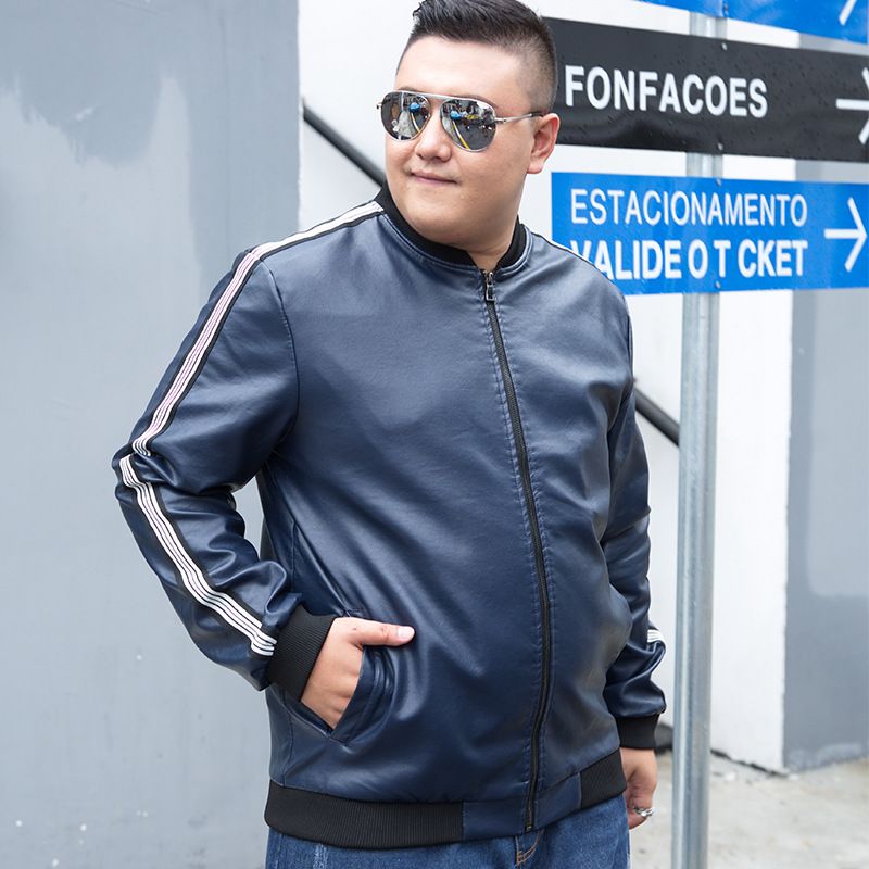 leather jacket for fat guy
