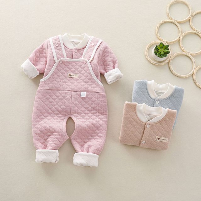 Newborn Infant Baby Boy Girl winter Suit Coat Long Sleeve 1-9M