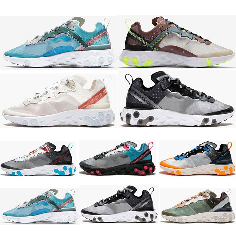 Zapatillas Nike React Element 87 para hombre y mujer con transparente envío gratis