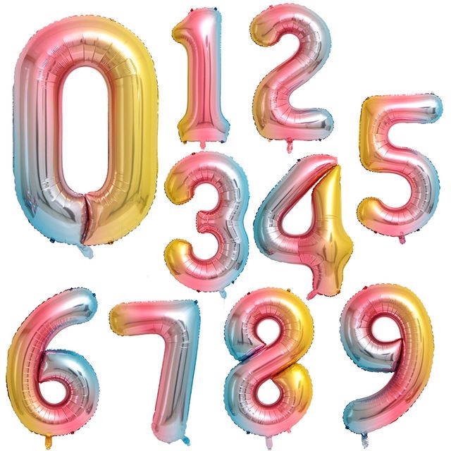 number balloons price