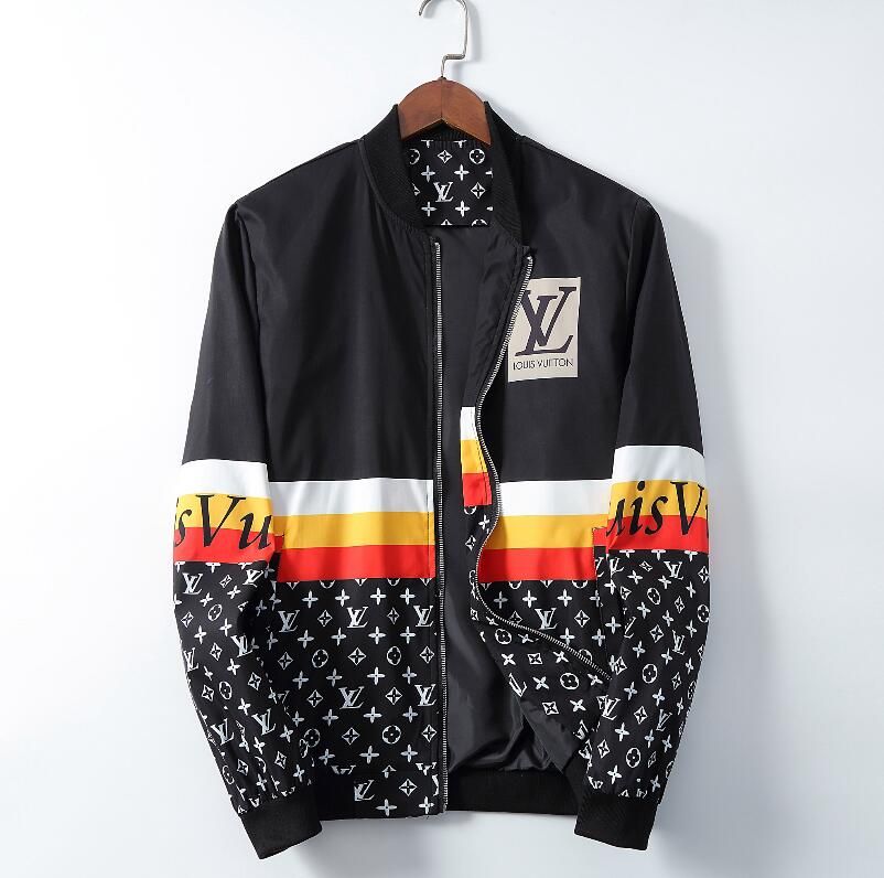 Louis Vuitton Supreme x Leather Bomber Varsity Jacket Monogram Ltd Edtn 50