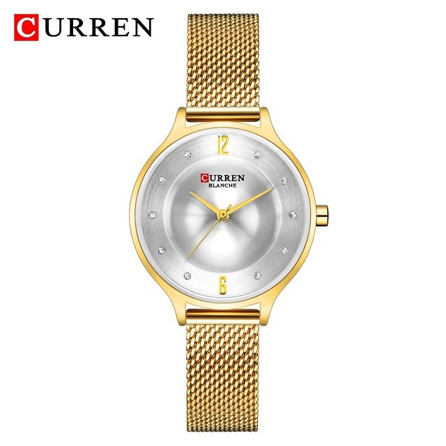 Curren Lady Watch Clock Exquisite Simple Ladies Silver Watches Women Analog Quartz Wrist Watch Relogio Feminino Gold Watches Expensive Watches From Wang Yang 28 52 Dhgate Com