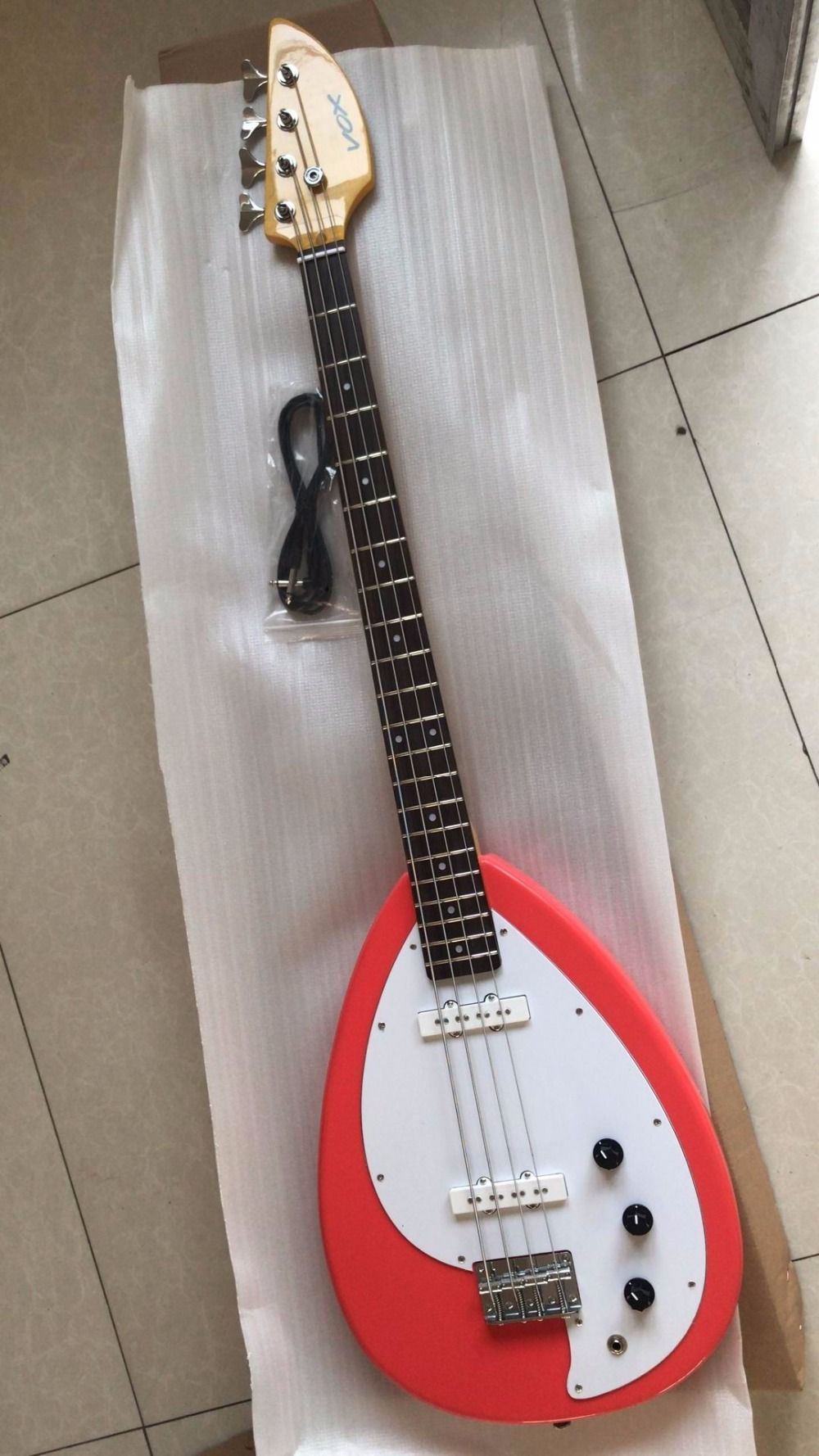 New VOX MARK V Bass Phantom Red Electric Bass Guitar From Iguitar, $260.51  | DHgate.Com