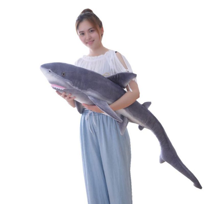 giant shark pillow