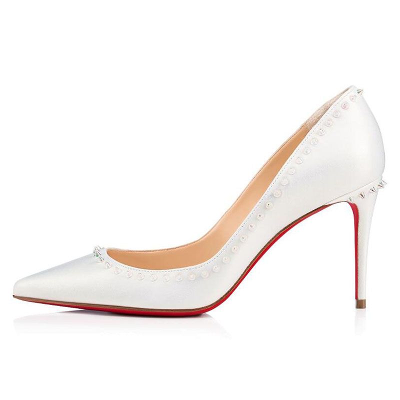 red bottoms silver