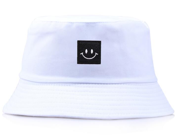 smiley face bucket hat