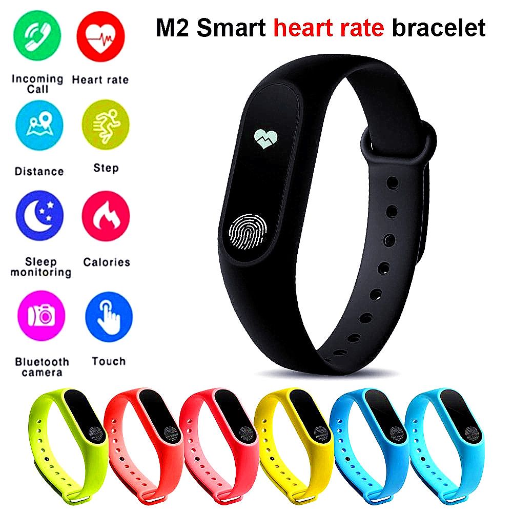 M2 smart bracelet heart rate monitor smart band sleep monitor fitness best sale tracker