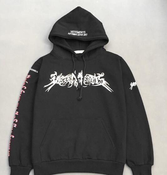 graphic black hoodie