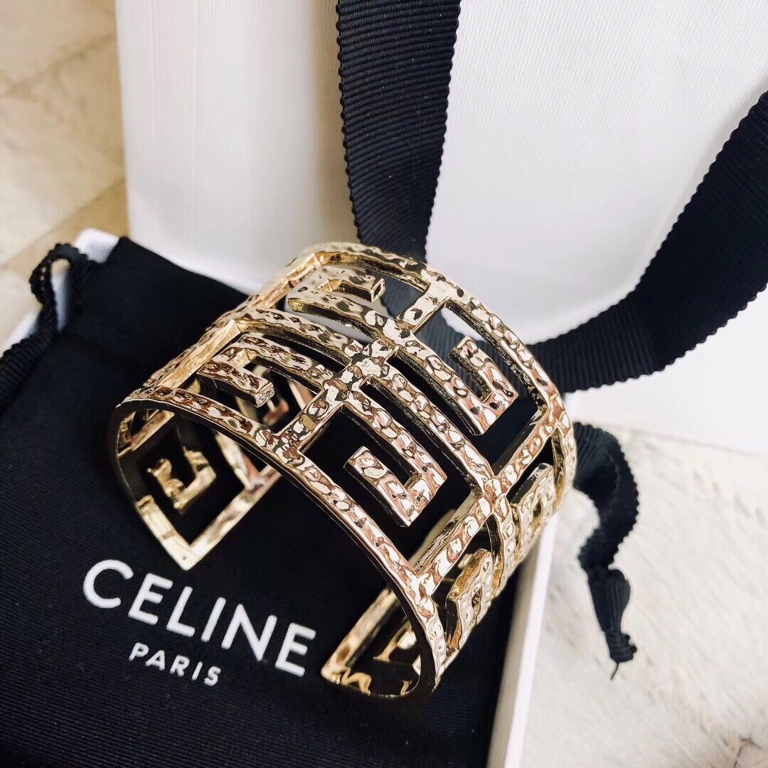 G V Luxury Designer Jewelry Hot Gold Women Bracelets Letter Brass