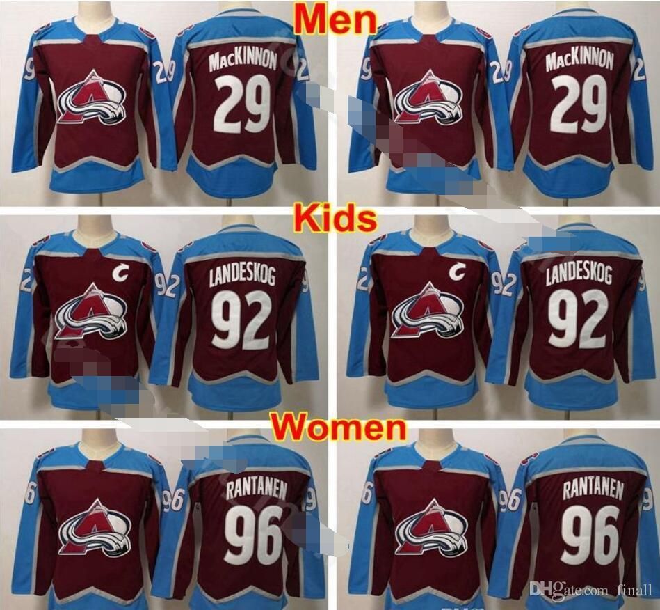 nathan mackinnon youth jersey