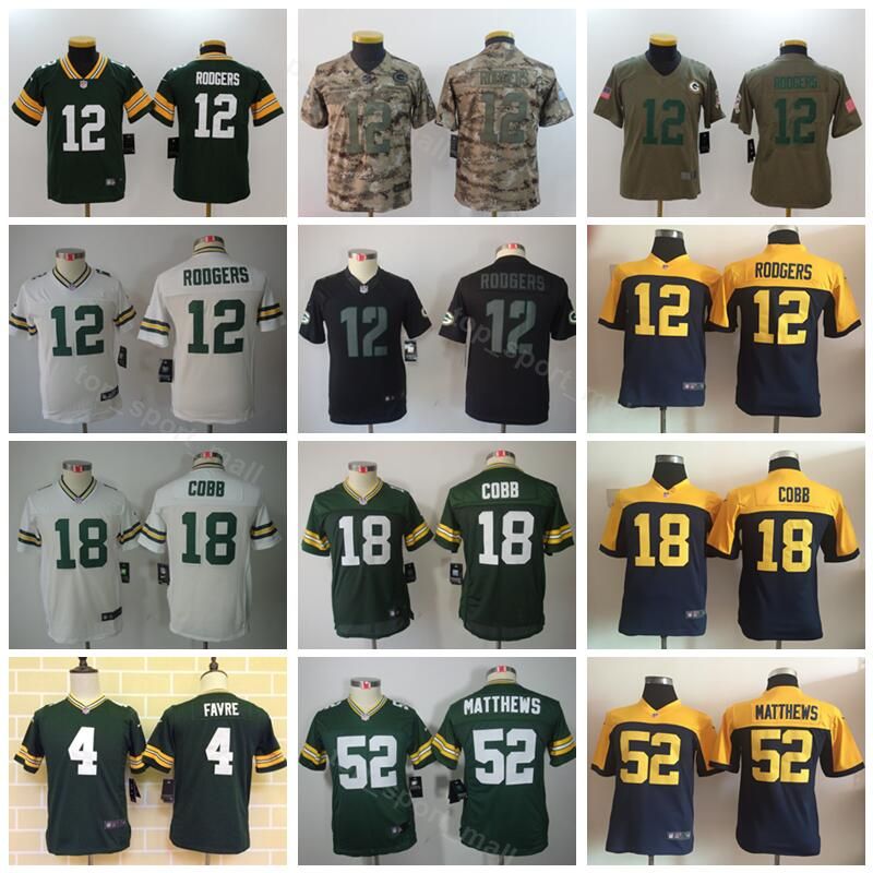 kids green bay jersey