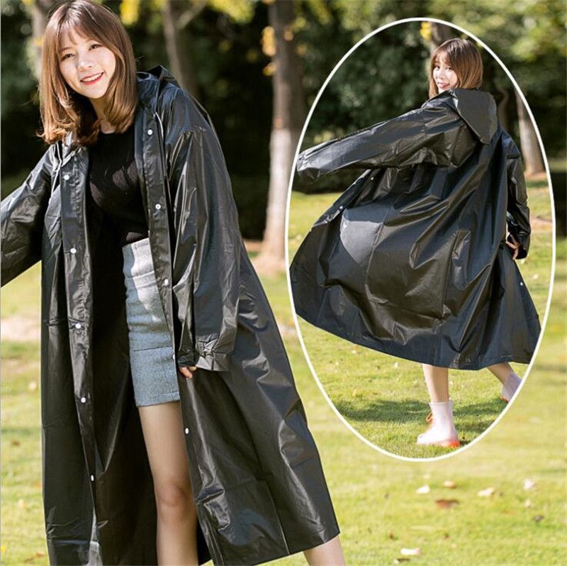 Hagon PRO Poncho Antipioggia Usa E Getta | Confezione Da 5 Pezzi In PE Spesso Unisex | Impermeabile Per Festival, Trekking E Campeggio