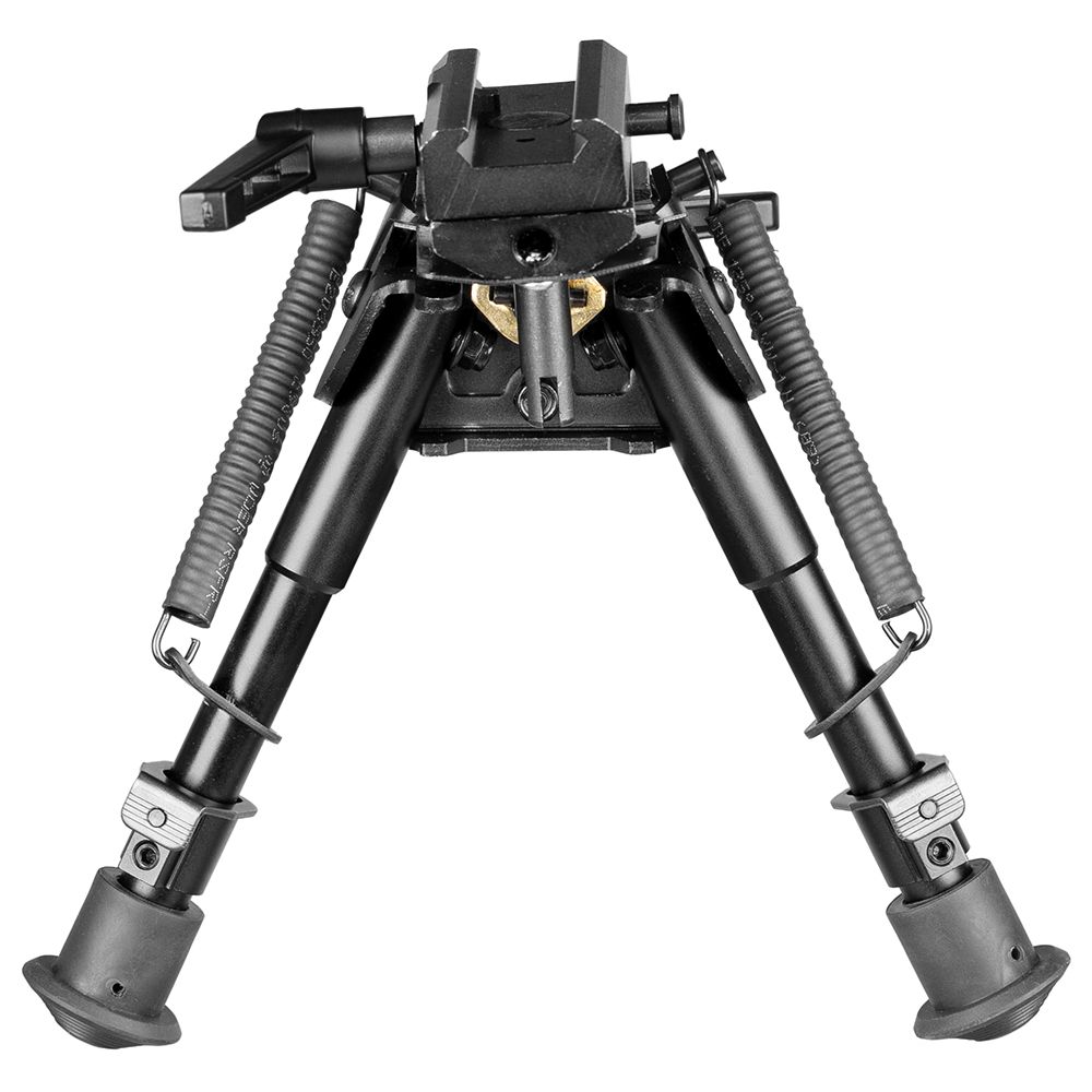 6-9 inch Picatinny Bipod Quick Detach w/ 360 Degree Swivel Adapter Spring Return 