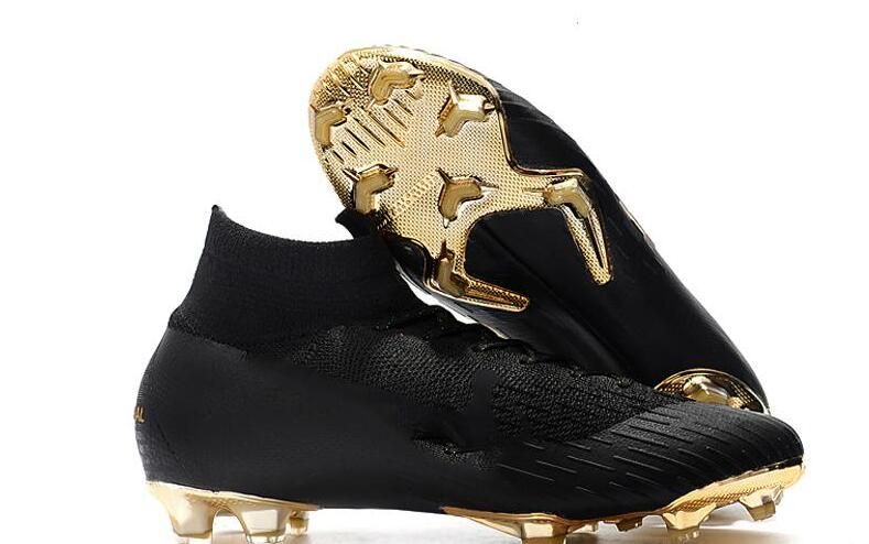 black and gold mercurial
