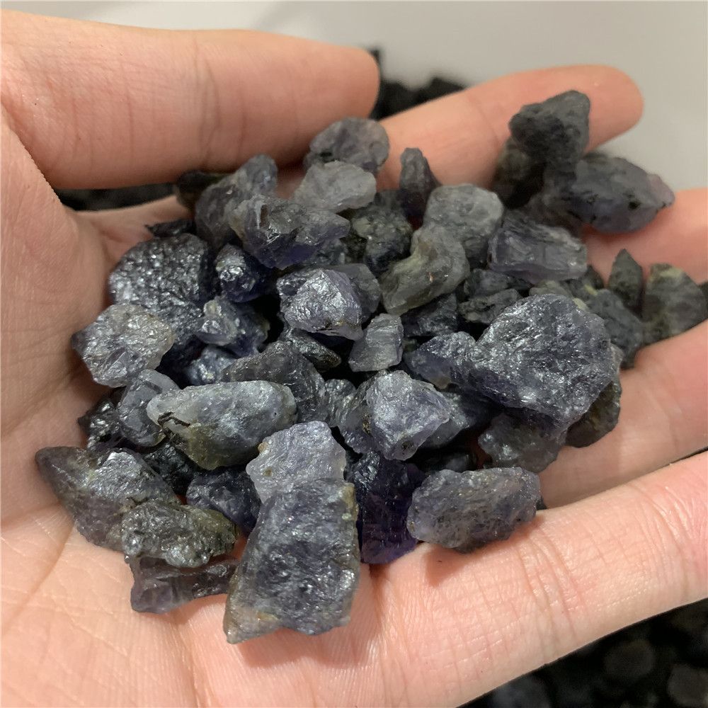 5-8mm Irregular Natural Cordierita Cuentas De Piedra Suelta Espaciador  Perlas Hebra De 15\