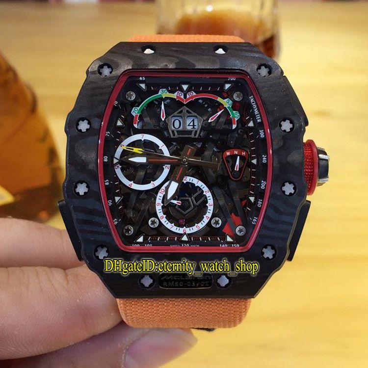 High Quality Rm 50 03 Mclaren F1 Skeleton Dial Automatic Rm 50 03