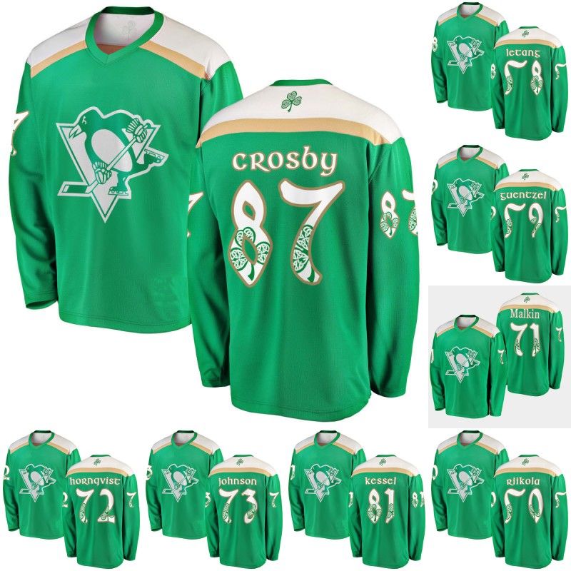 sidney crosby st patrick's day jersey