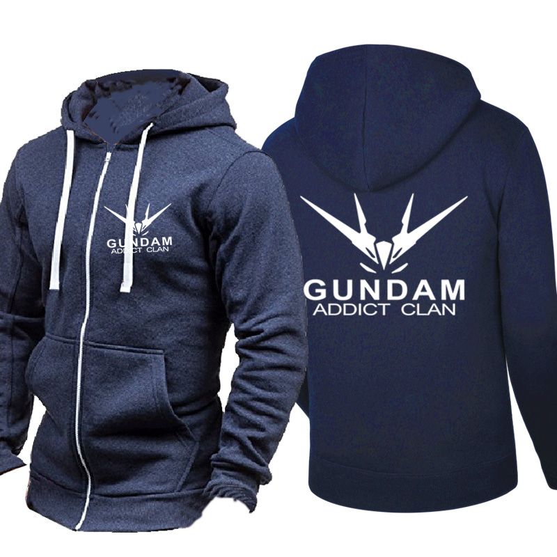Compra Casual Manga Gundam Adicto Al Clan CartoonNew Animado Con Capucha  Cardigan Hombres De La Cremallera Del Otoño Del Resorte Sudaderas Con  Capucha Largo Masculino Chaquetas Chándal Barato | Entrega Rápida Y