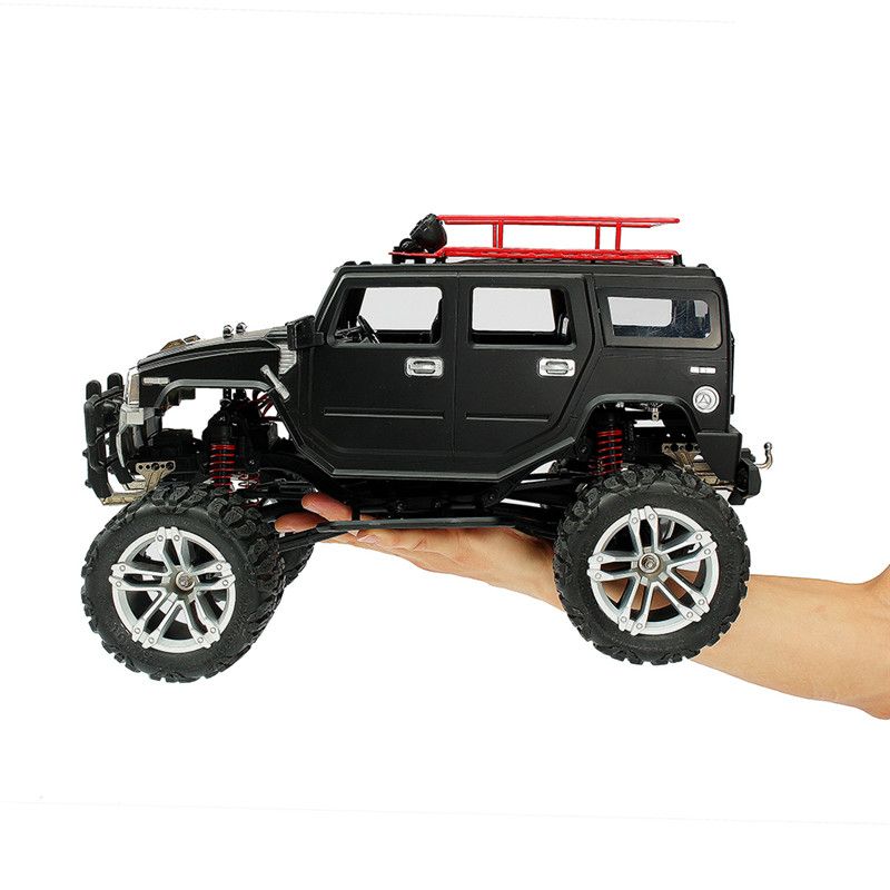 4x4 rock crawler rc car black