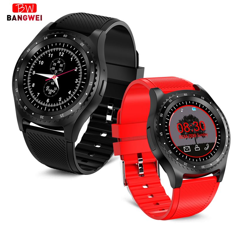 digital smartwatch with touch screen