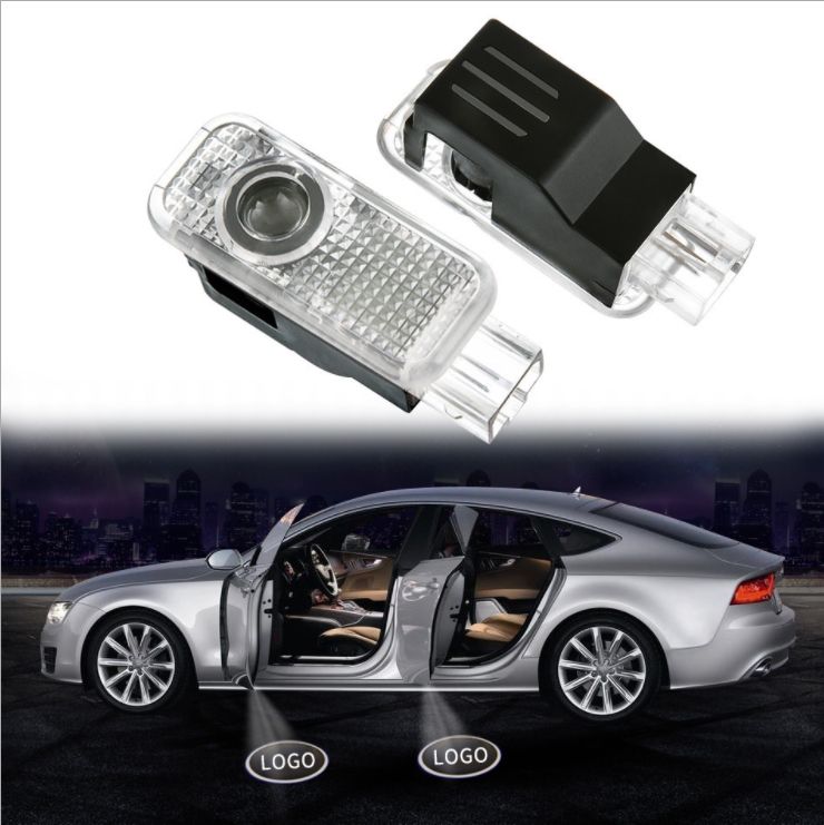 4 Pcs Car LED Door Courtesy LED Laser Projector Welcome Lights