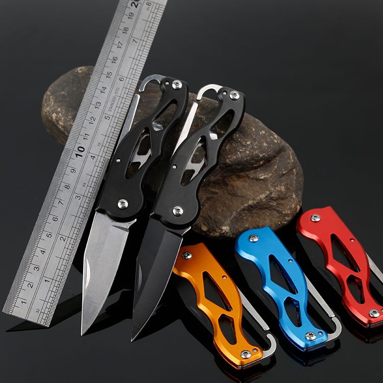 Promotion Folding Pocket Knives Stainless Steel Blade Aluminum Handle
