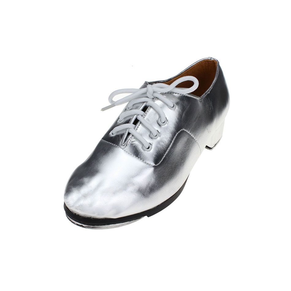 Kinderen Dansschoenen Jongens Patent Lederen Professionele Stage Tap Dance  Shoes Gold Silver Latin Modern Tap Shoes