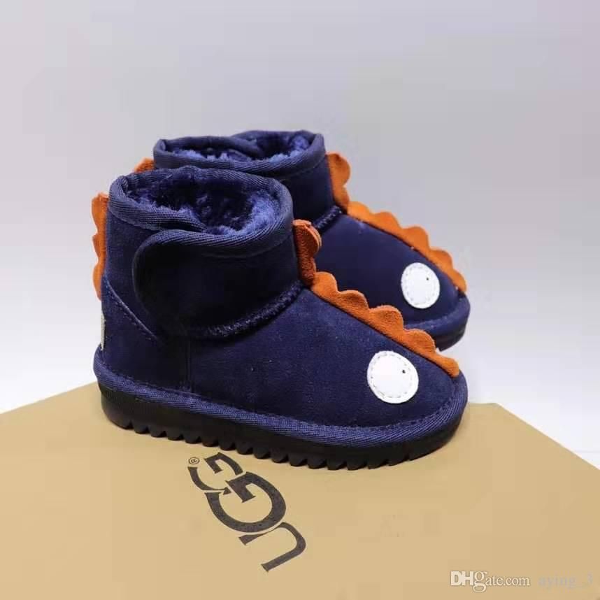 dinosaur snow boots