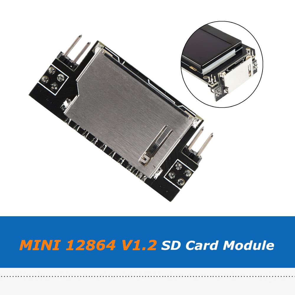 3D Printer Parts Mini12864 SD Expansion Module External SD Card Reader
