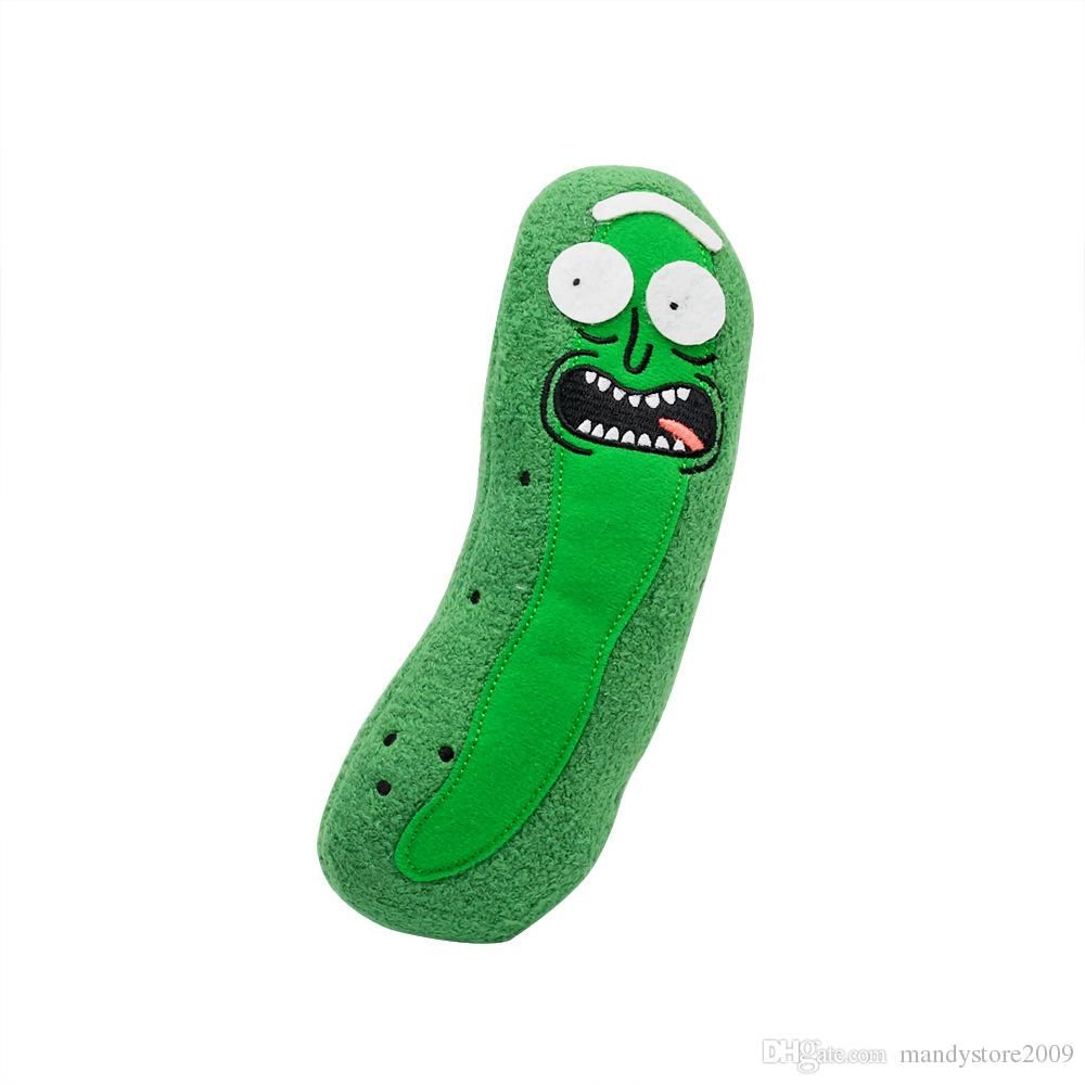 Sombra insulto Soleado 2018 HOT 19cm Rick and Morty Pickle Rick Peluche Peluche Muñeca de peluche Cosplay Pepino y Sombra insulto Soleado 2018 HOT 19cm Rick and Morty Pickle Rick Peluche Peluche Muñeca de peluche Cosplay Pepino y