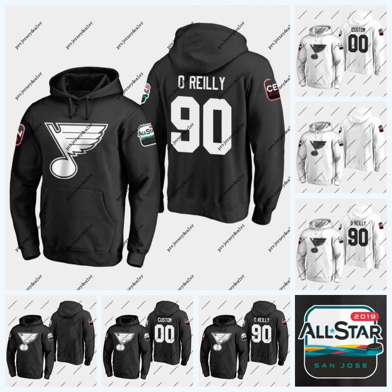 blues jersey hoodie