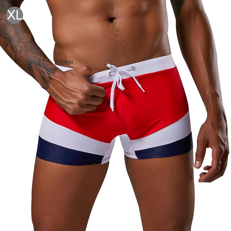 tight swimming trunks