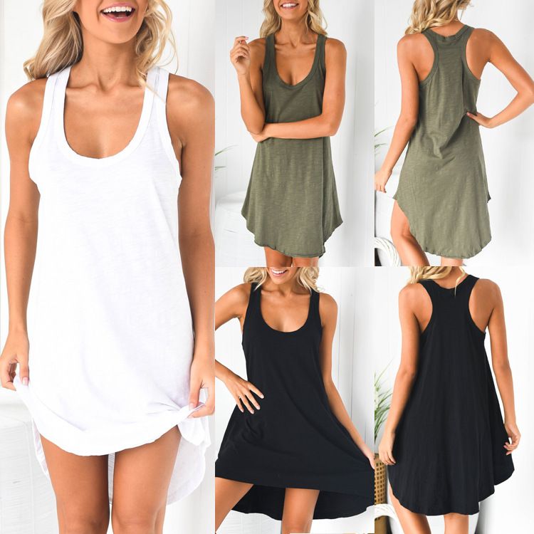 cotton tank dress
